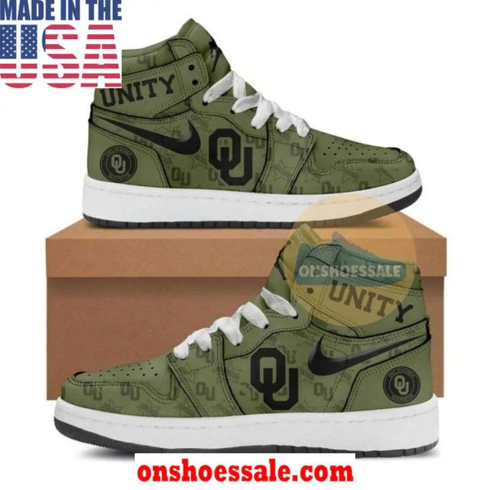 Coach Brent Venables Oklahoma Sooners Air Force 1 Shoes, Gift For Fans - Best Gift Shoes
