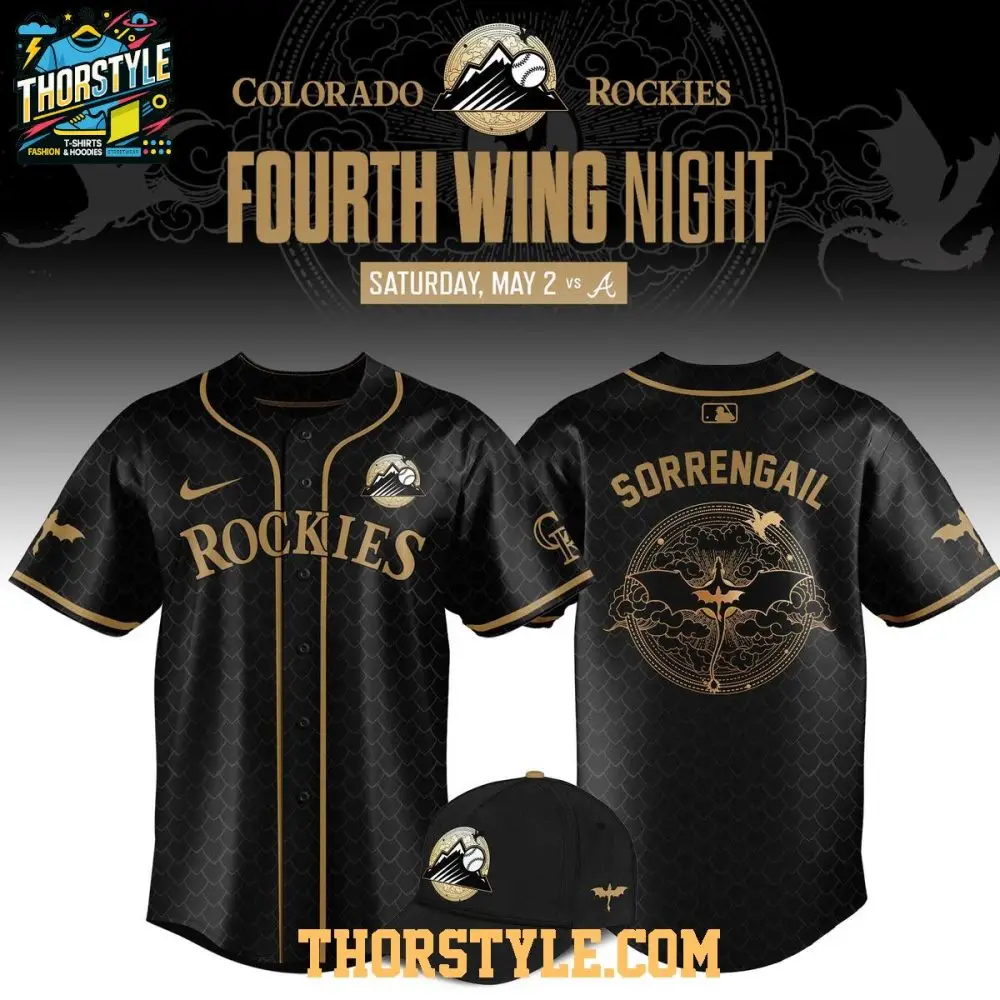Colorado Rockies 2026 Fourth Wing Night Sorrengail Baseball Jersey