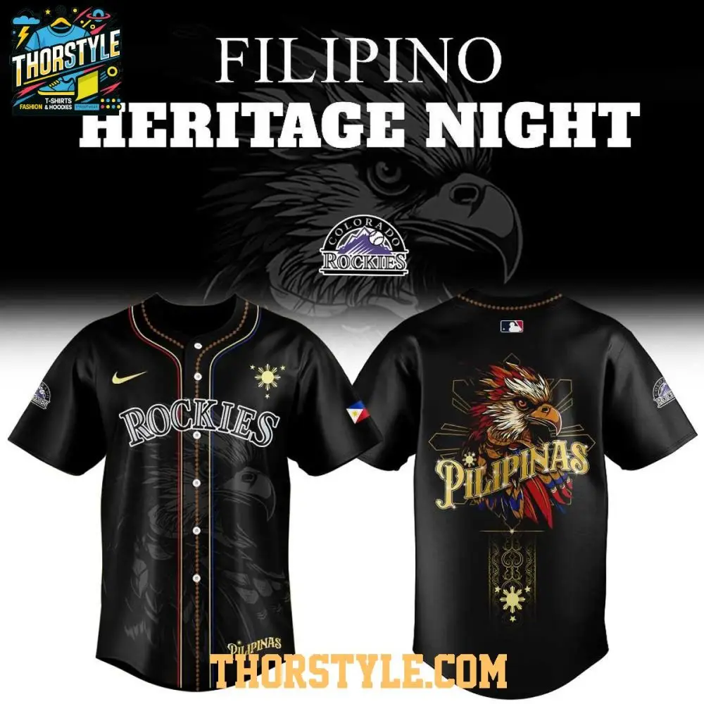 Colorado Rockies Filipino American Heritage 2026 Night Baseball Jersey