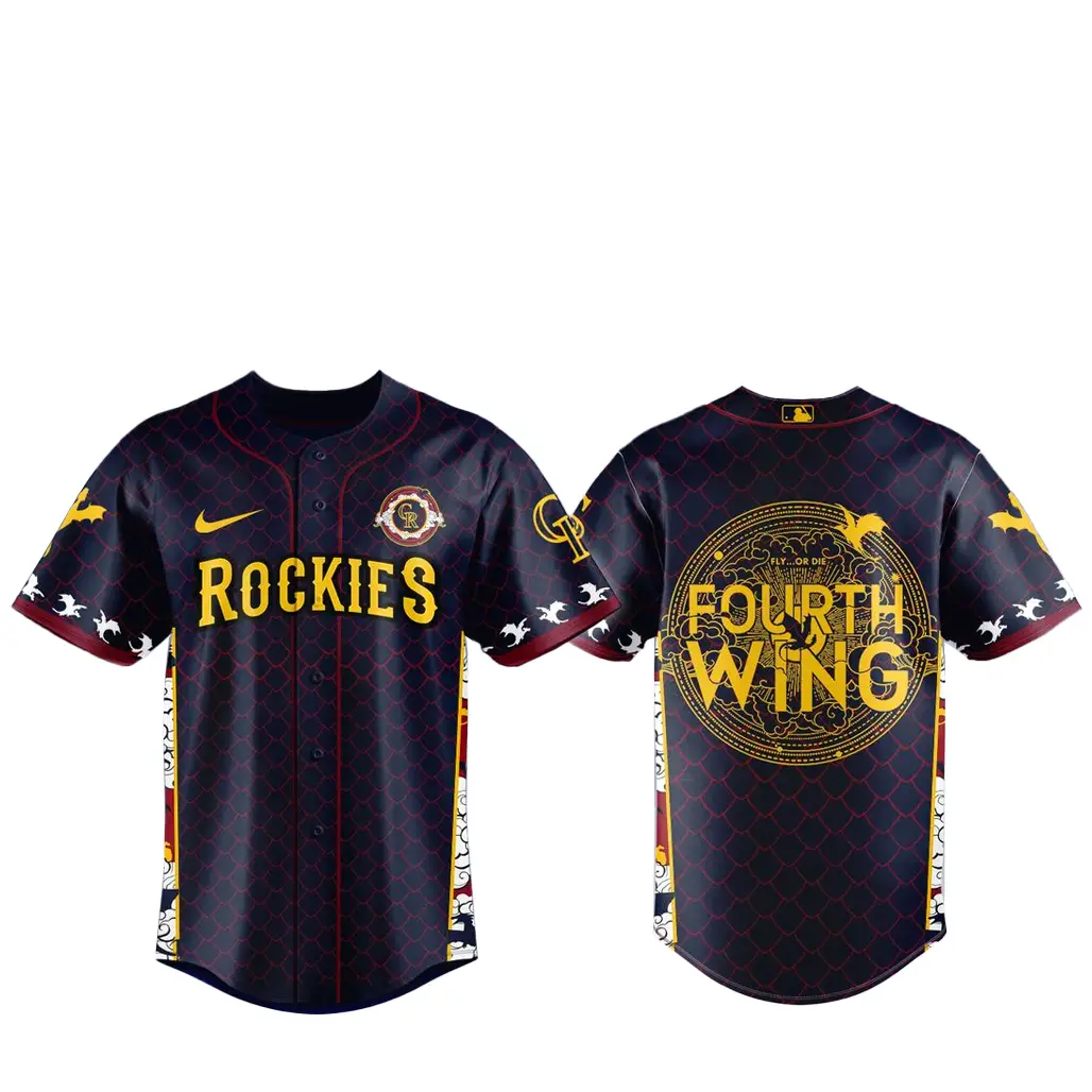Colorado Rockies Fourth Wing 2026 Baseball Jersey - Tazila