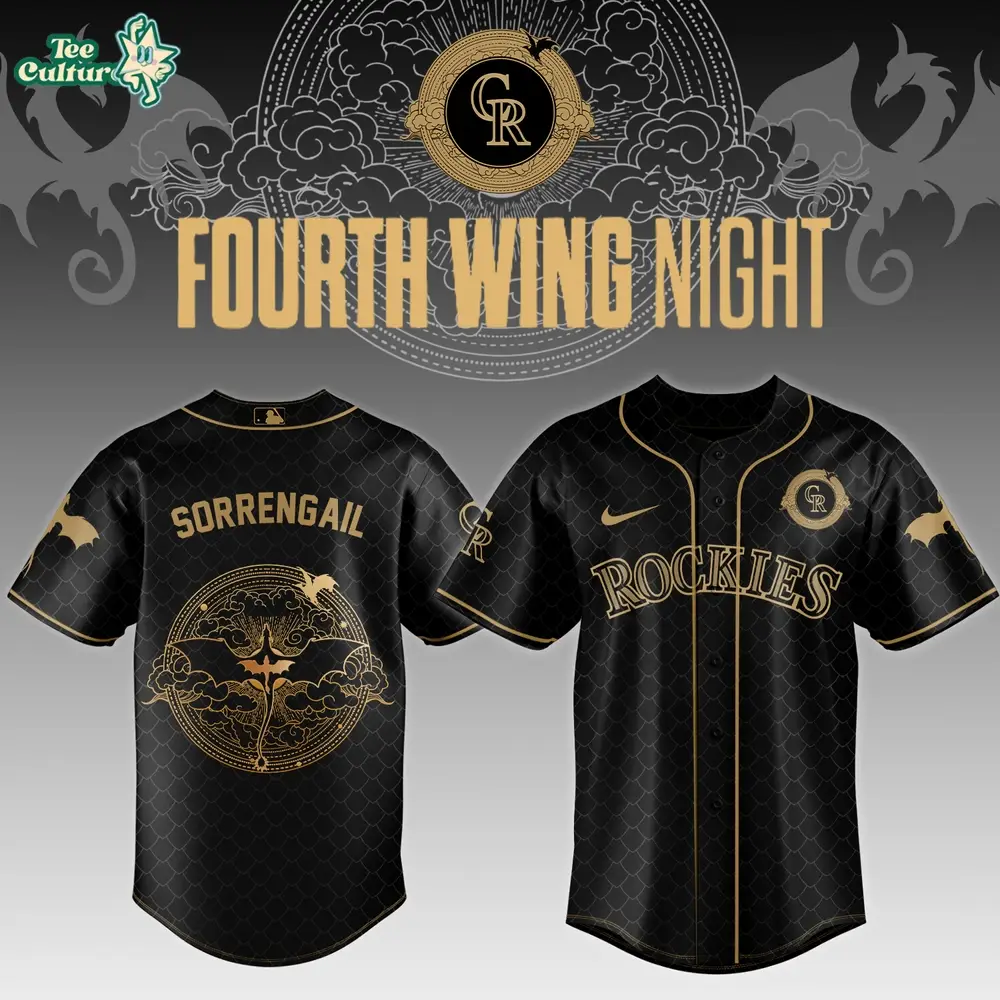 Colorado Rockies Fourth Wing Fantasy Theme 2026 Limited Baseball Jersey