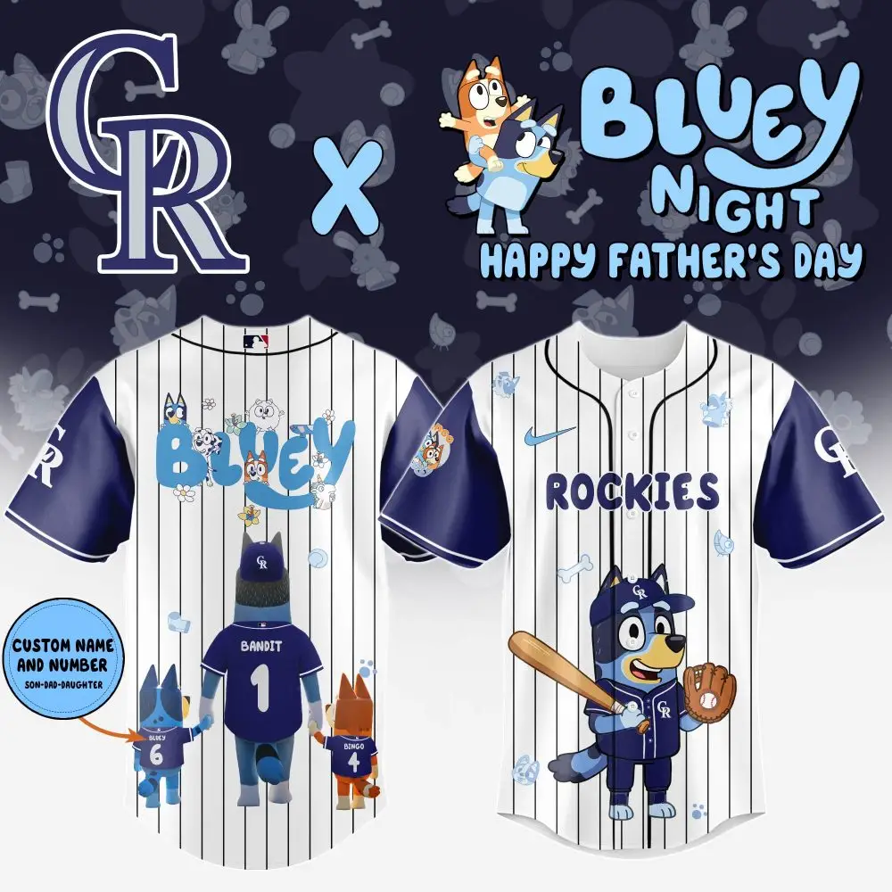 Colorado Rockies Happy Father’S Day Limited Edition Jersey