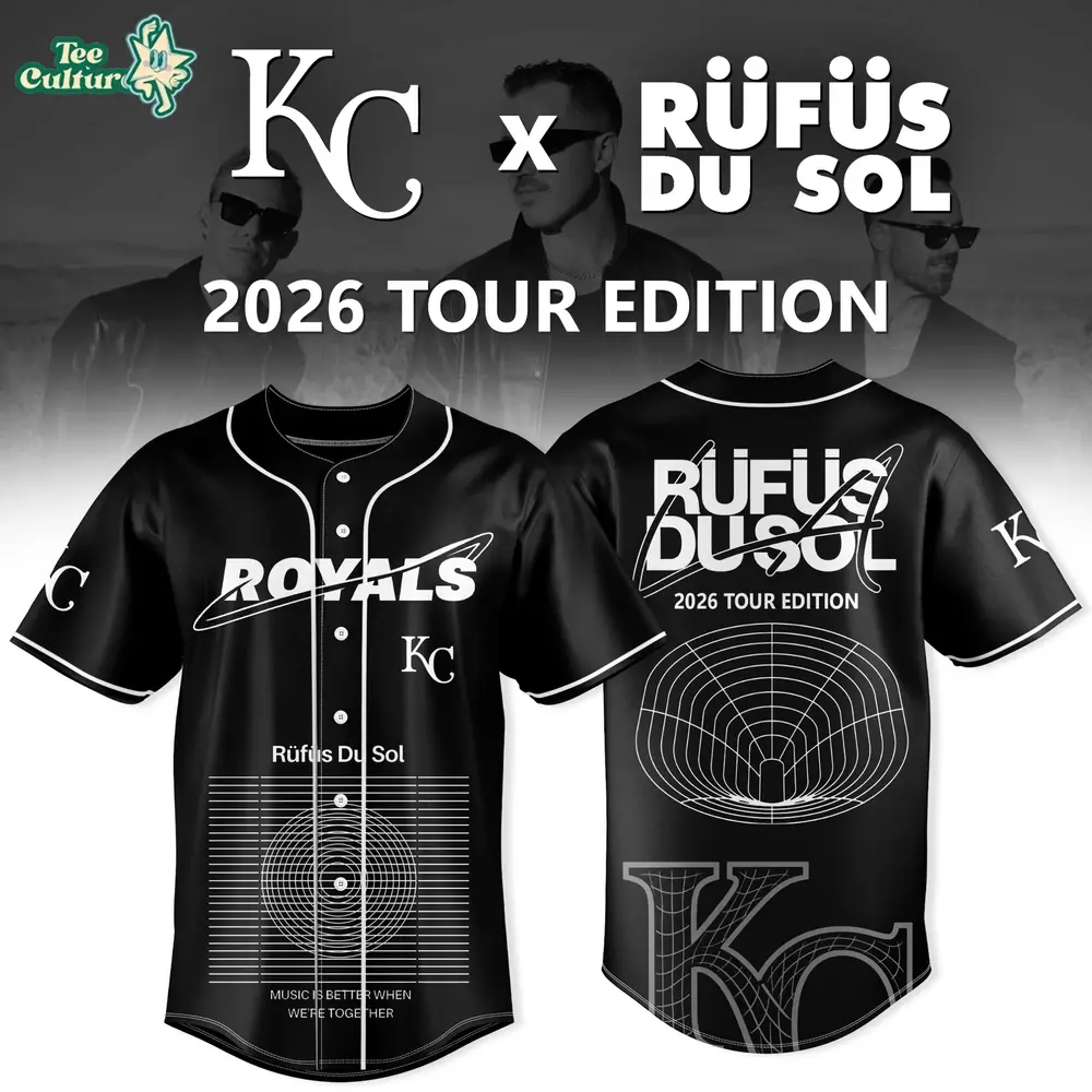 Colorado Rockies x Rüfüs Du Sol 2026 Tour Limited Edition Baseball Jersey