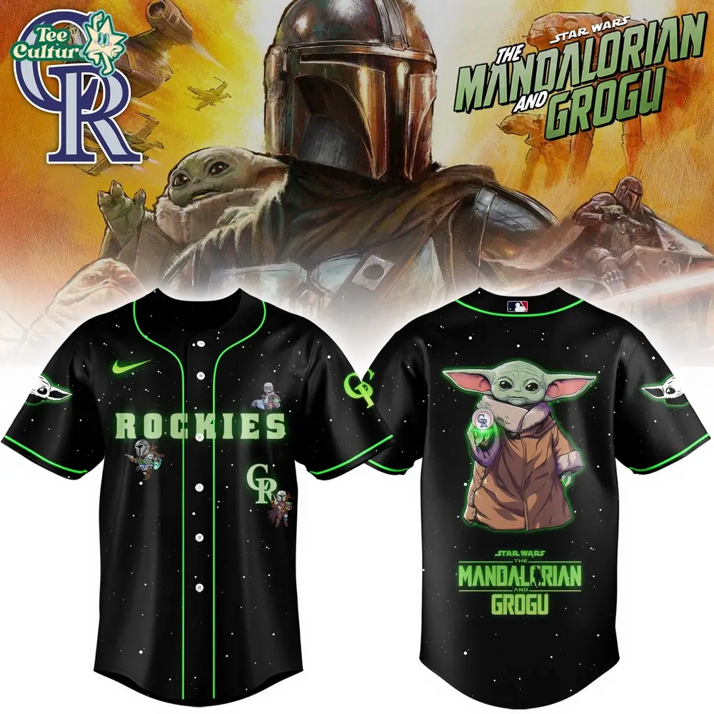 Colorado Rockies x The Mandalorian & Grogu Limited Baseball Jersey Collection