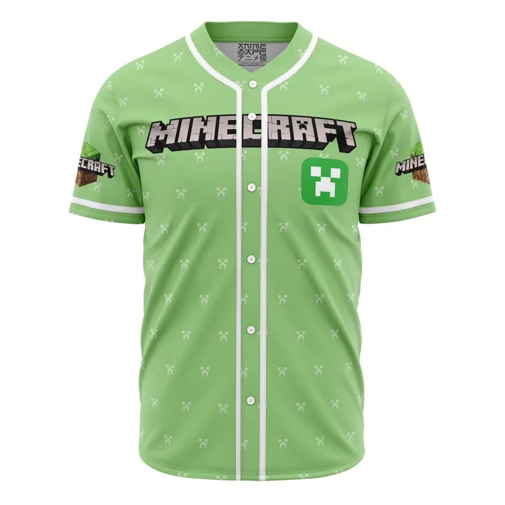Cool Minecraft Baseball Jersey Cool Minecraft Baseball Jersey - Image 1