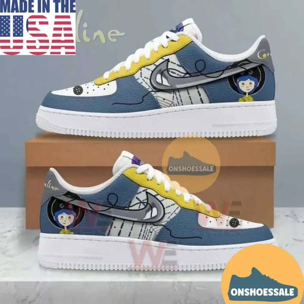 Coraline Sneakers AF1 Shoes, Gift For Fans - Best Gift Shoes