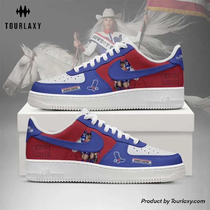 Cowboy Carter V4 Beyonce Air Force 1 Shoes 