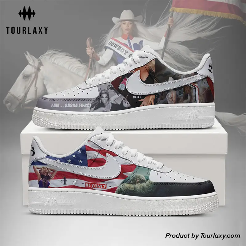Cowboy Carter V8 Beyonce Air Force 1 Shoes 
