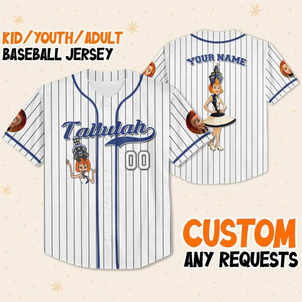 Custom Baseball Jersey For Kids/Youth/Adults - Personalize Name & Design!
