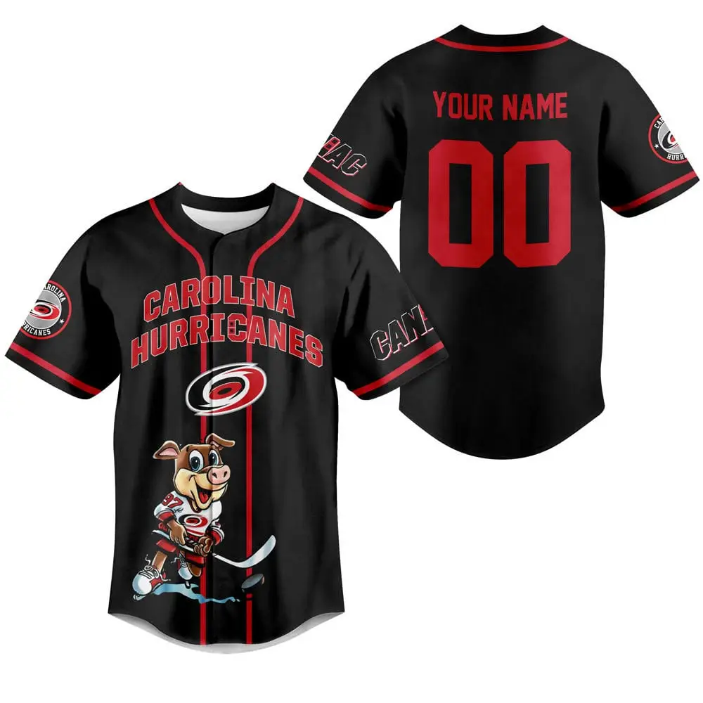 Custom Carolina Hurricanes Jersey - Personalize With Your Name & Number - Perfect Gift For Fans