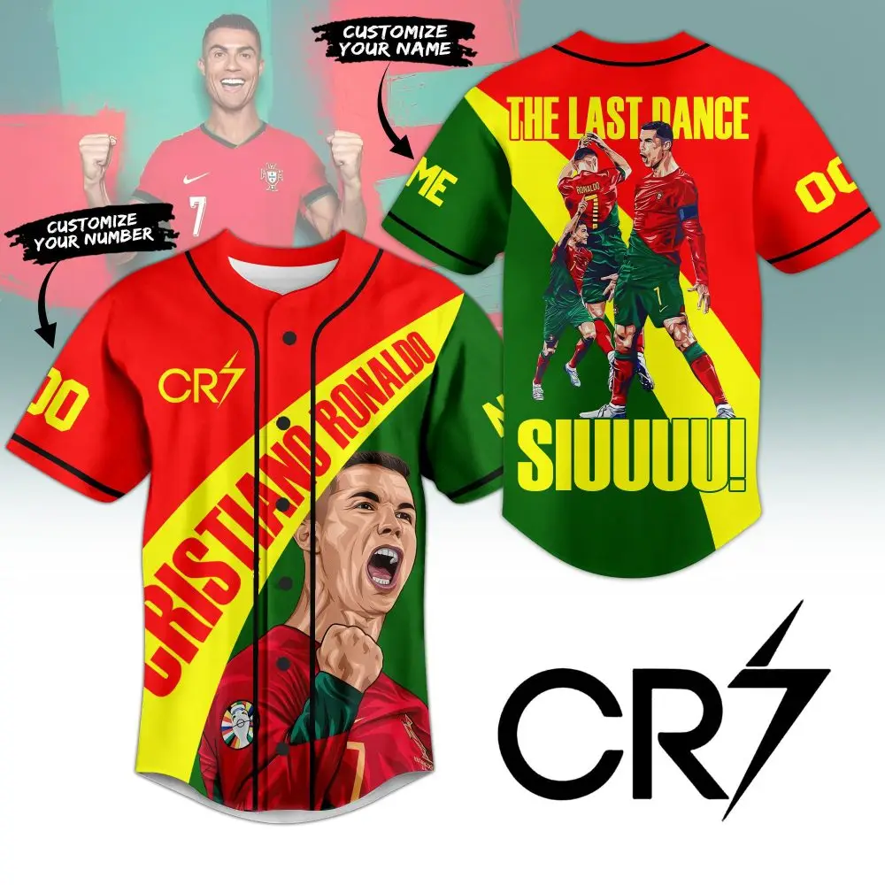 Custom Cr7 Soccer Jersey - Personalize Name & Number - The Last Dance Design