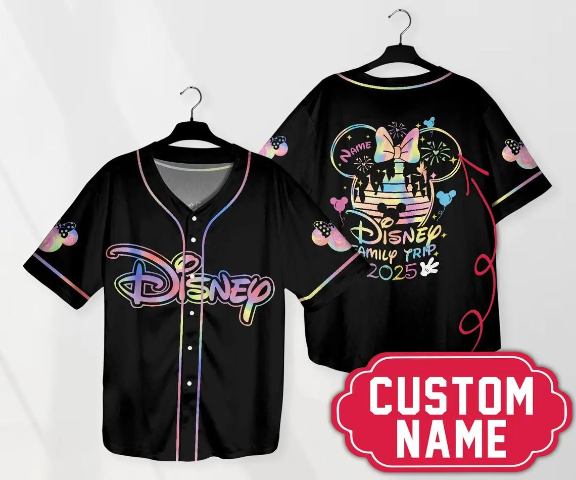 Custom Disney Family Trip 2025 Jersey – Personalize Your Magical Adventure!
