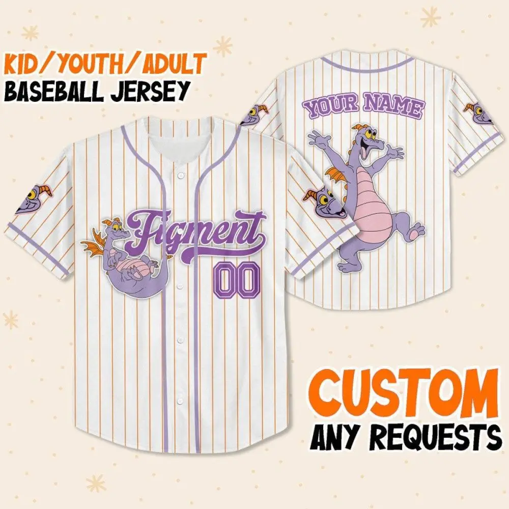 Custom Kid/Youth/Adult Baseball Jersey - Personalize With Your Name & Favorite Design!