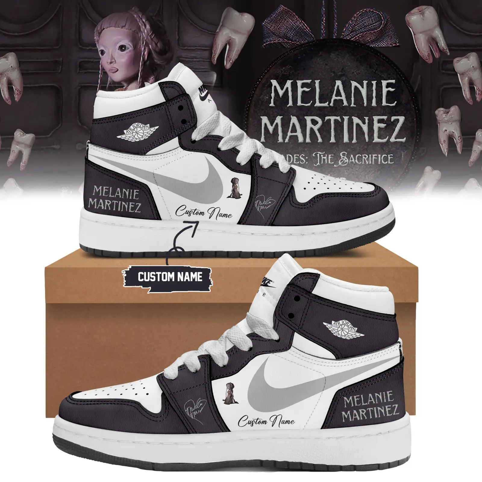 Custom Melanie Martinez Hades The Sacrifice Tour 2026 Signature Shoes Concert Fans