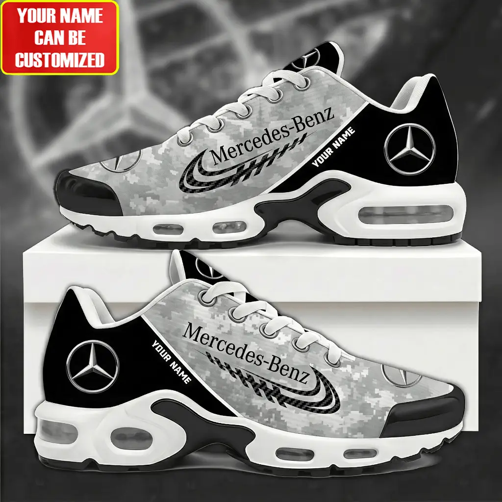 Custom Mercedes 100th Anniversary Airmax Cushion Sneaker 1926 2026 Shoes Gifts For Boyfriend