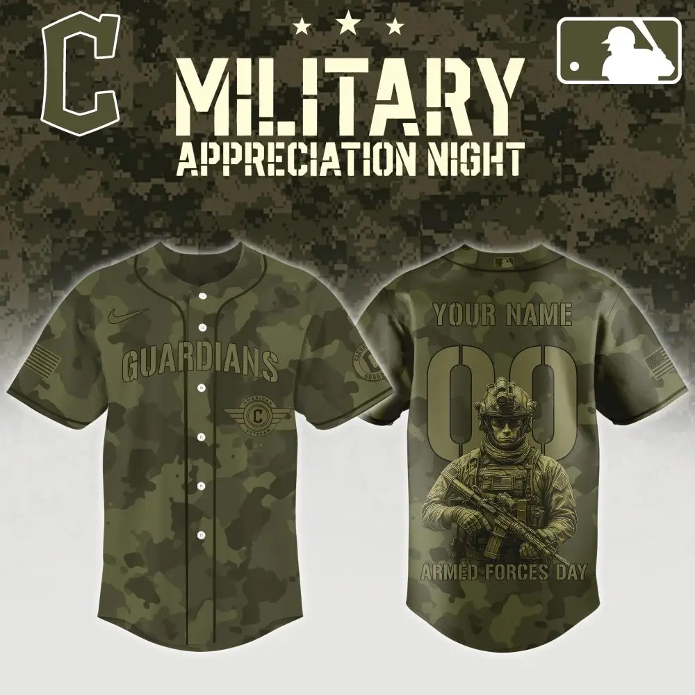 Custom Military Appreciation Camo Jersey – Personalized Name & Number For Armed Forces Day