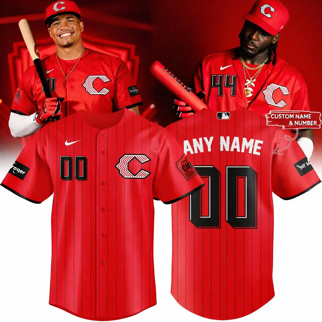 Custom Name and Number Cincinnati Reds Season 2026 Baseball Jersey - Tazila
