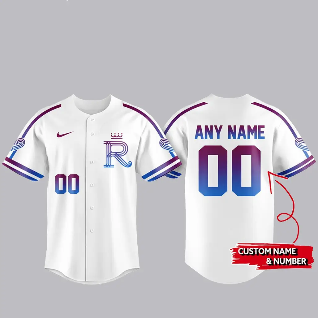 Custom Name and Number Kansas City Royals City Connect 2026 Baseball Jersey - Tazila