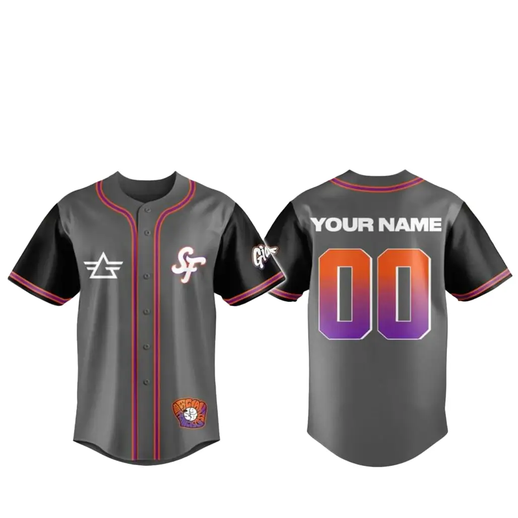 Custom Name and Number San Francisco Giants Gryffin Night Baseball Jersey - Tazila