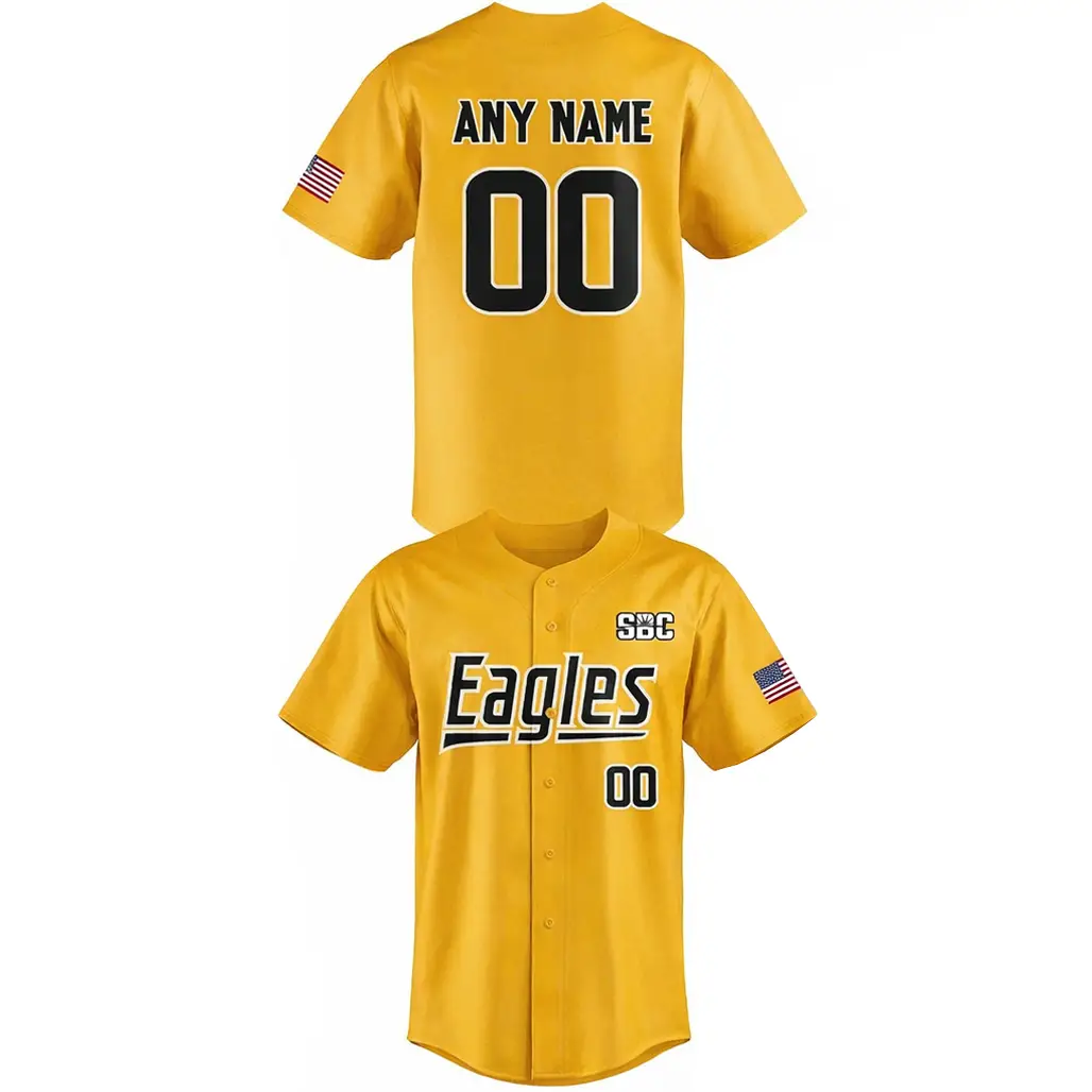 Custom Name and Number Southern Miss Golden Eagles 2026 The Round Rock Classic Baseball Jersey - Tazila