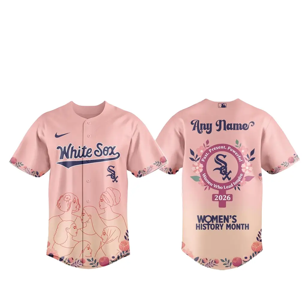 Custom Name Chicago White Sox x Women’s History Month Baseball Jersey - Tazila