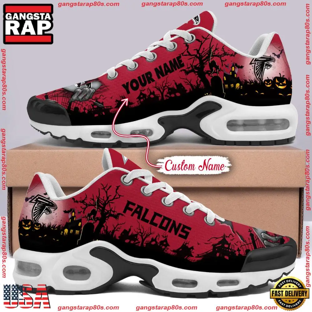 Custom Name NFL Atlanta Falcons Air Max Plus Shoes Running Sneakers Custom Name NFL Atlanta Falcons Air Max Plus Shoes Running Sneakers - Image 1