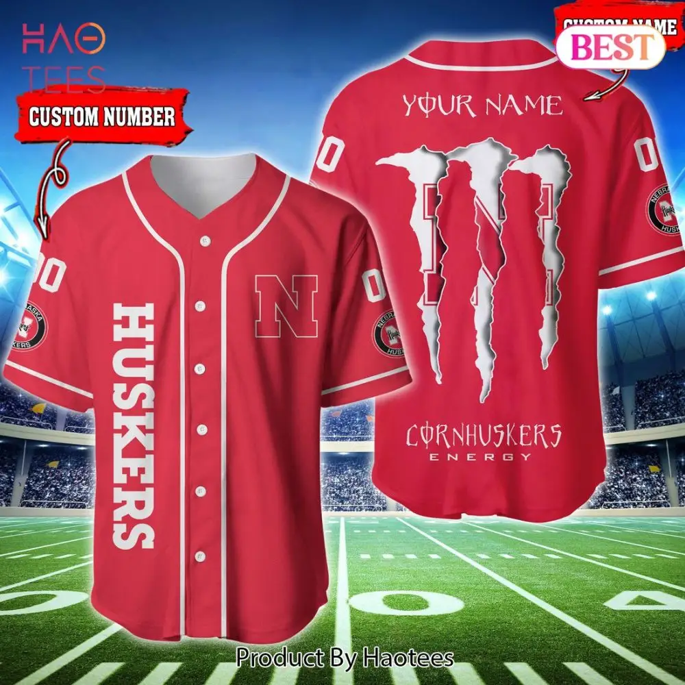 Custom Nebraska Huskers Jersey – Personalize Your Name & Number – Perfect Gift!