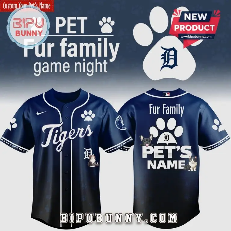 Custom Pet Name Baseball Jersey - Perfect For Fur Family Game Night