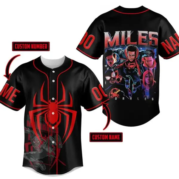 Custom Spider Hero Jersey – Personalized Name & Number – Unique Gift For Fans