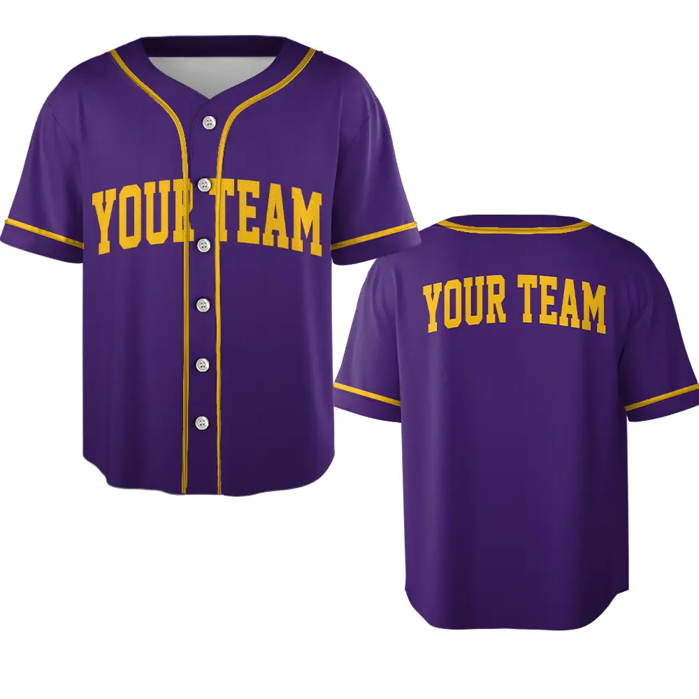 Custom your team name Fan Baseball Jersey Perfect For Sport Fans
