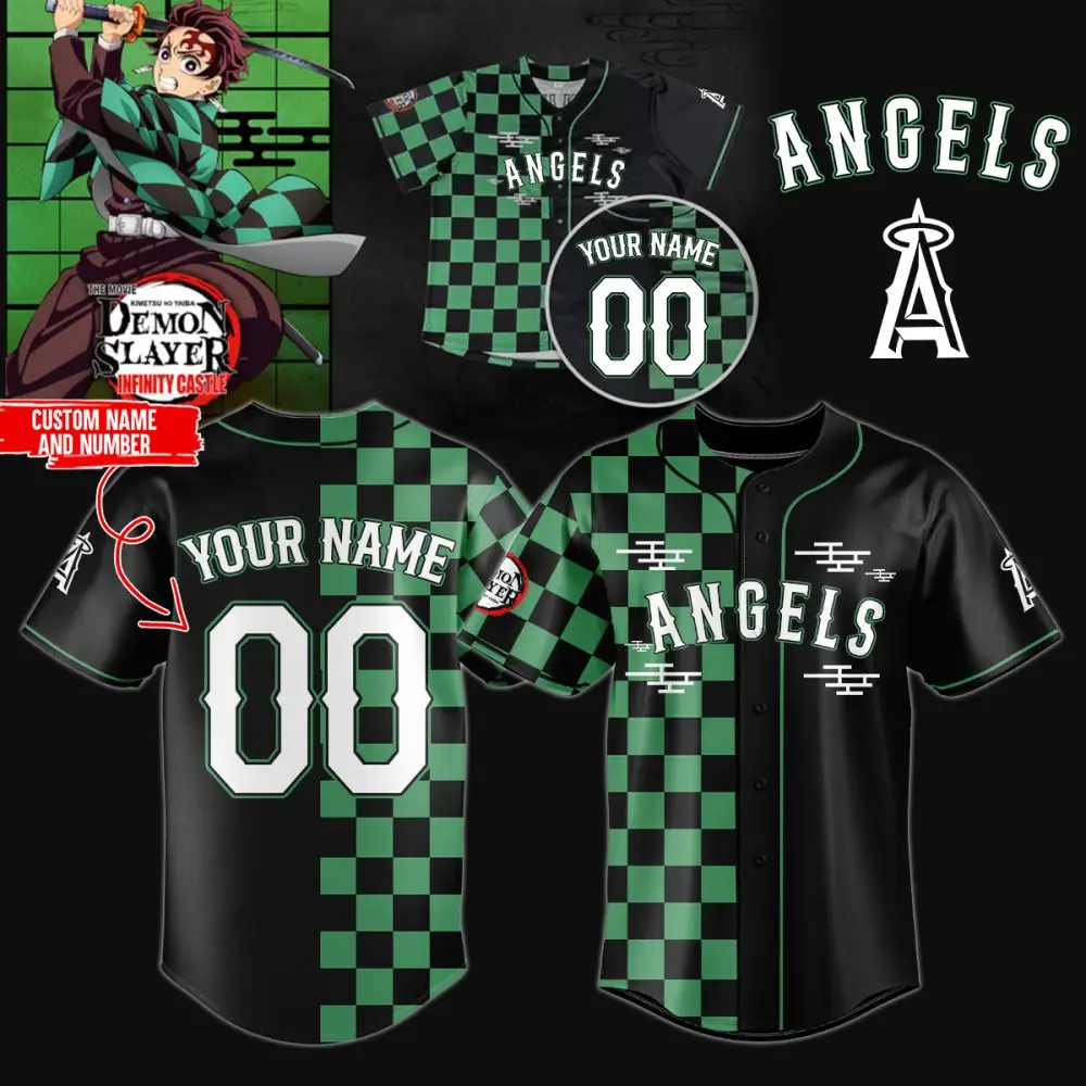 Customizable Anime-Inspired Baseball Jersey - Add Your Name & Number - Perfect Gift For Fans!