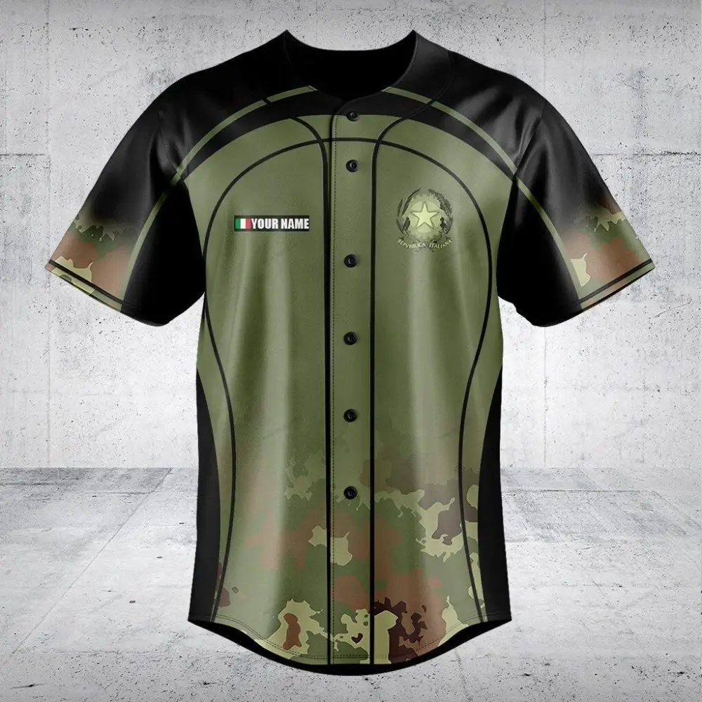 Customizable Camo Baseball Jersey – Personalize Your Style Today!