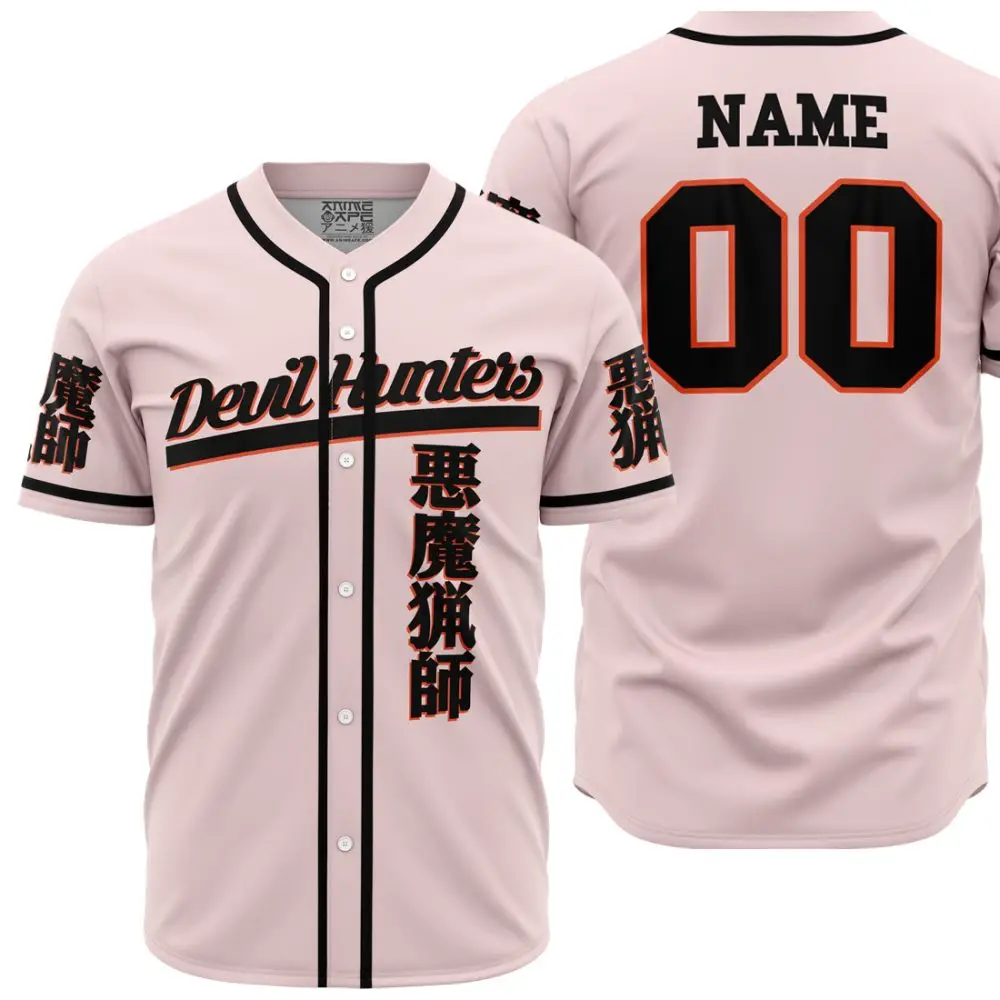 Customizable Devil Hunters Jersey - Stylish Personalized Sportswear With Unique Design Customizable Devil Hunters Jersey - Stylish Personalized Sportswear With Unique Design - Image 1
