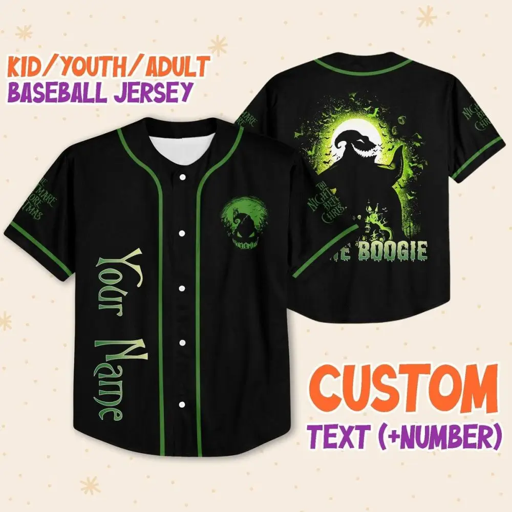Customizable Kids/Adult Baseball Jersey - Add Your Name & Number - Perfect Gift!