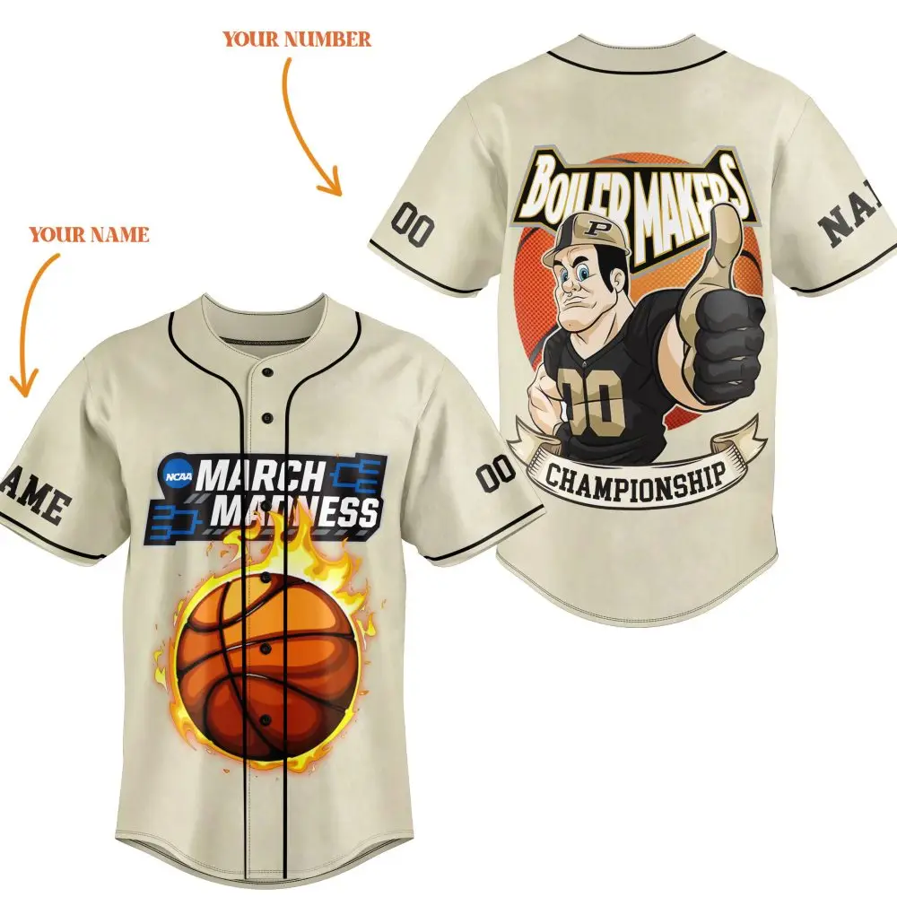 Customizable March Madness Basketball Jersey – Personalize Name & Number! Customizable March Madness Basketball Jersey – Personalize Name & Number! - Image 1