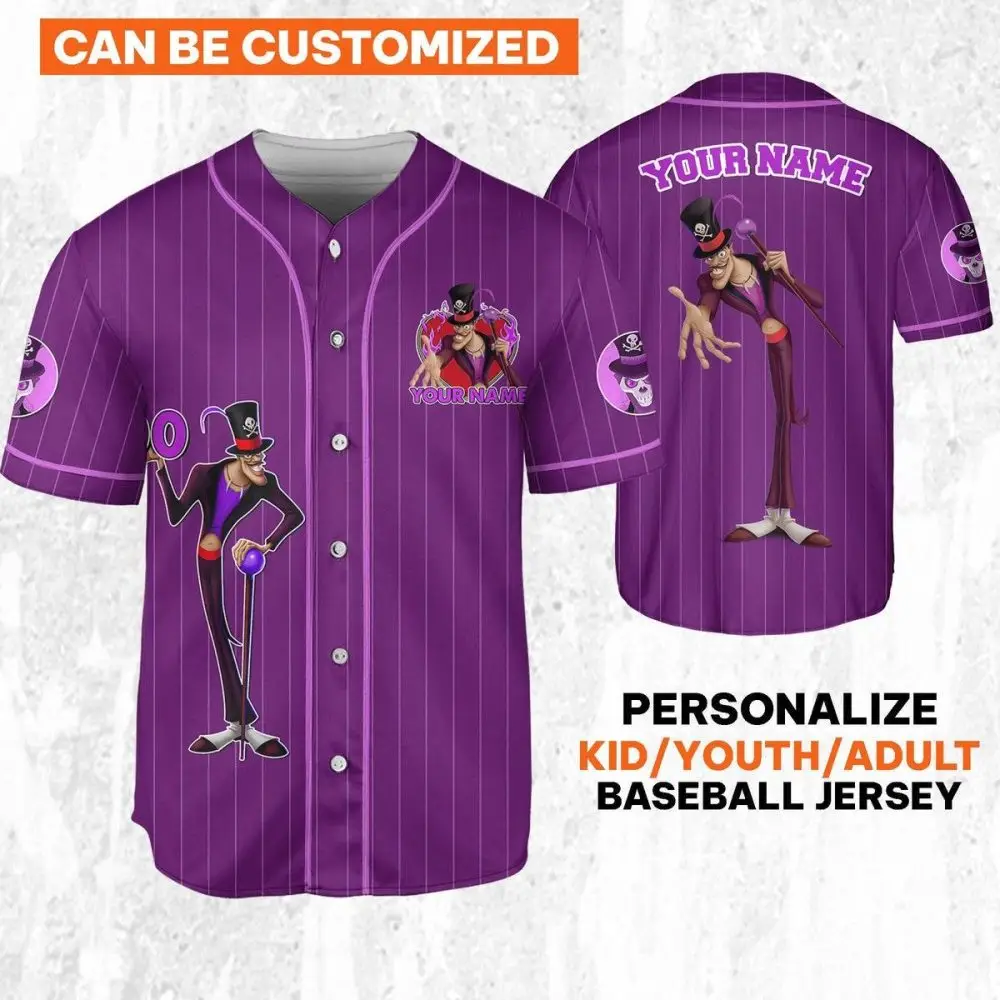 Customizable Purple Baseball Jersey For Kids/Youth/Adults - Personalize With Your Name! Customizable Purple Baseball Jersey For Kids/Youth/Adults - Personalize With Your Name! - Image 1