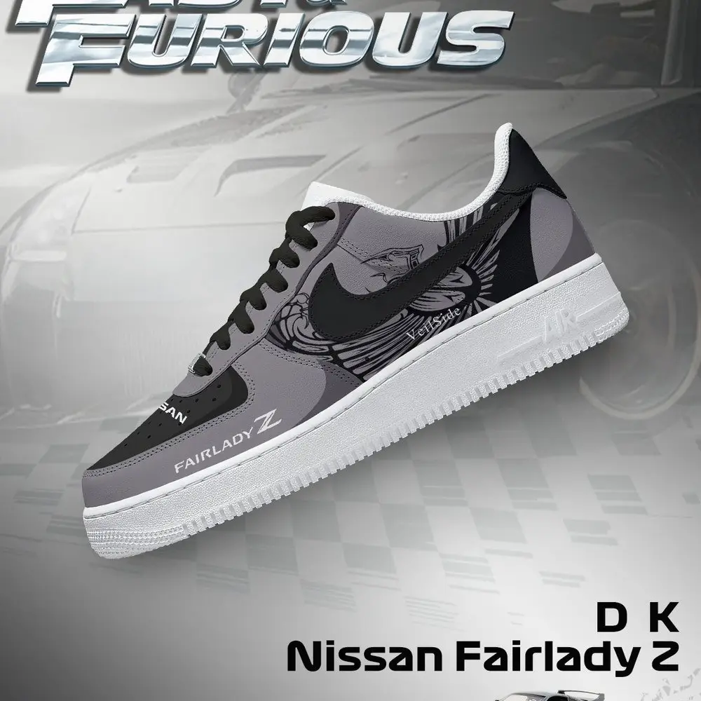 D. K. Fairlady Z Fast and Furious AF1 Shoes
