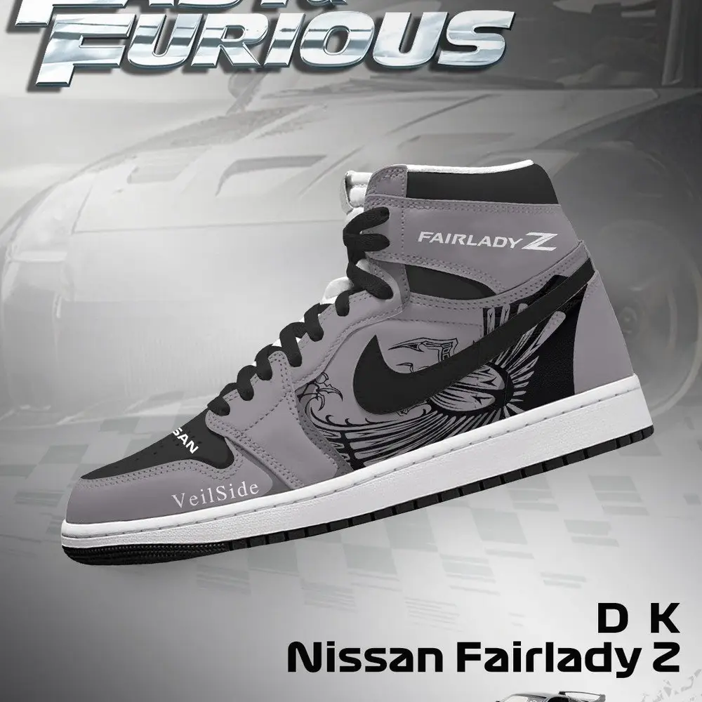 D.K. Fairlady Z V.1 Fast and Furious High Top Shoes