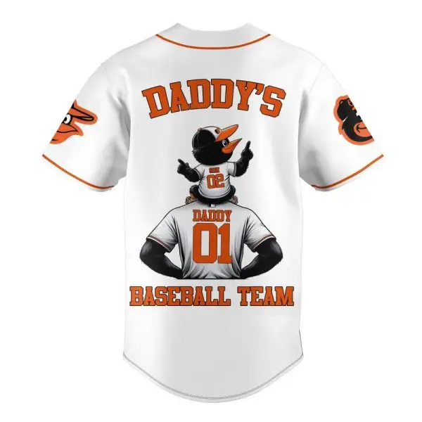 Daddy & Son Baseball Team Jersey - Custom Family Sportswear Gift