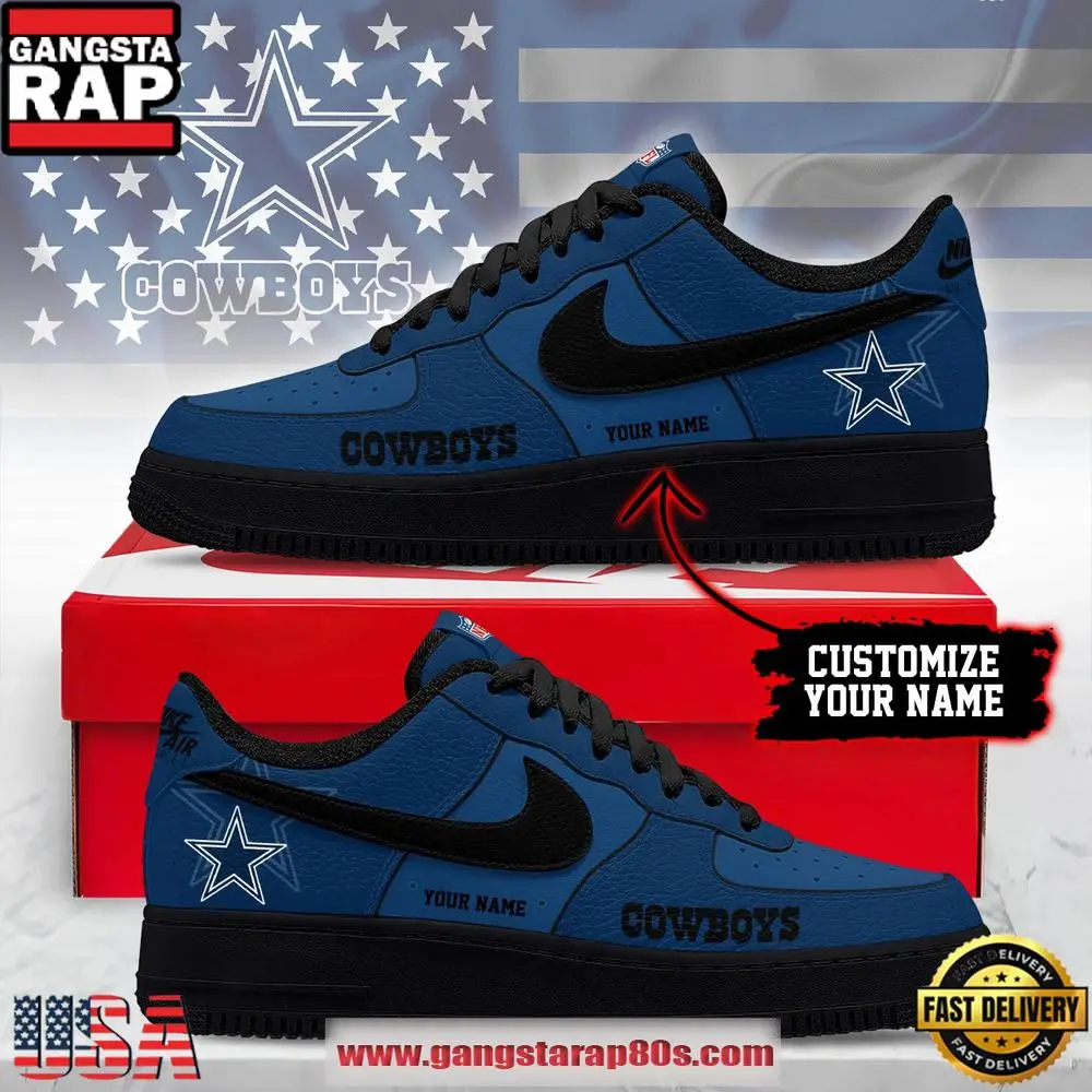 Dallas Cowboys New 2026 Version NFL Custom Air Force 1 Running Sneakers Shoes