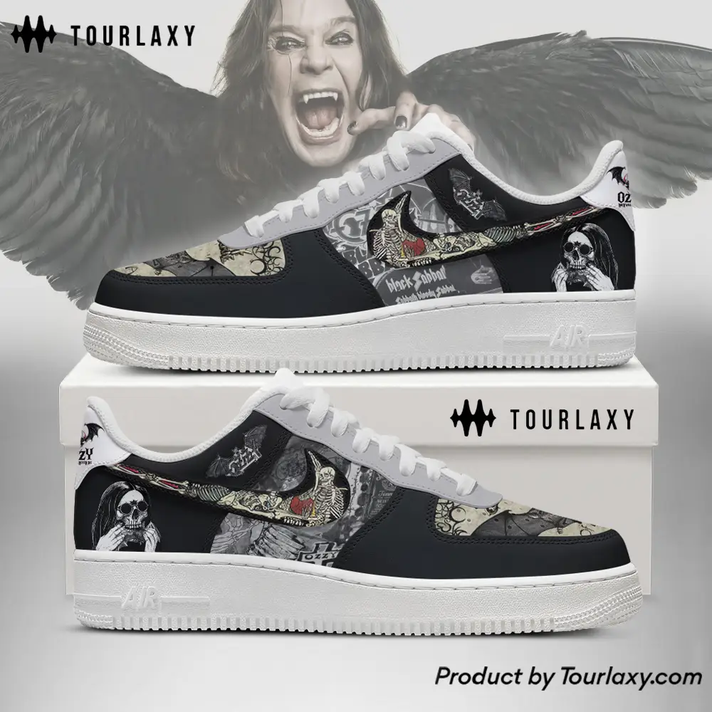 Darkness Ozzy Osbourne Air Force 1 Shoes 