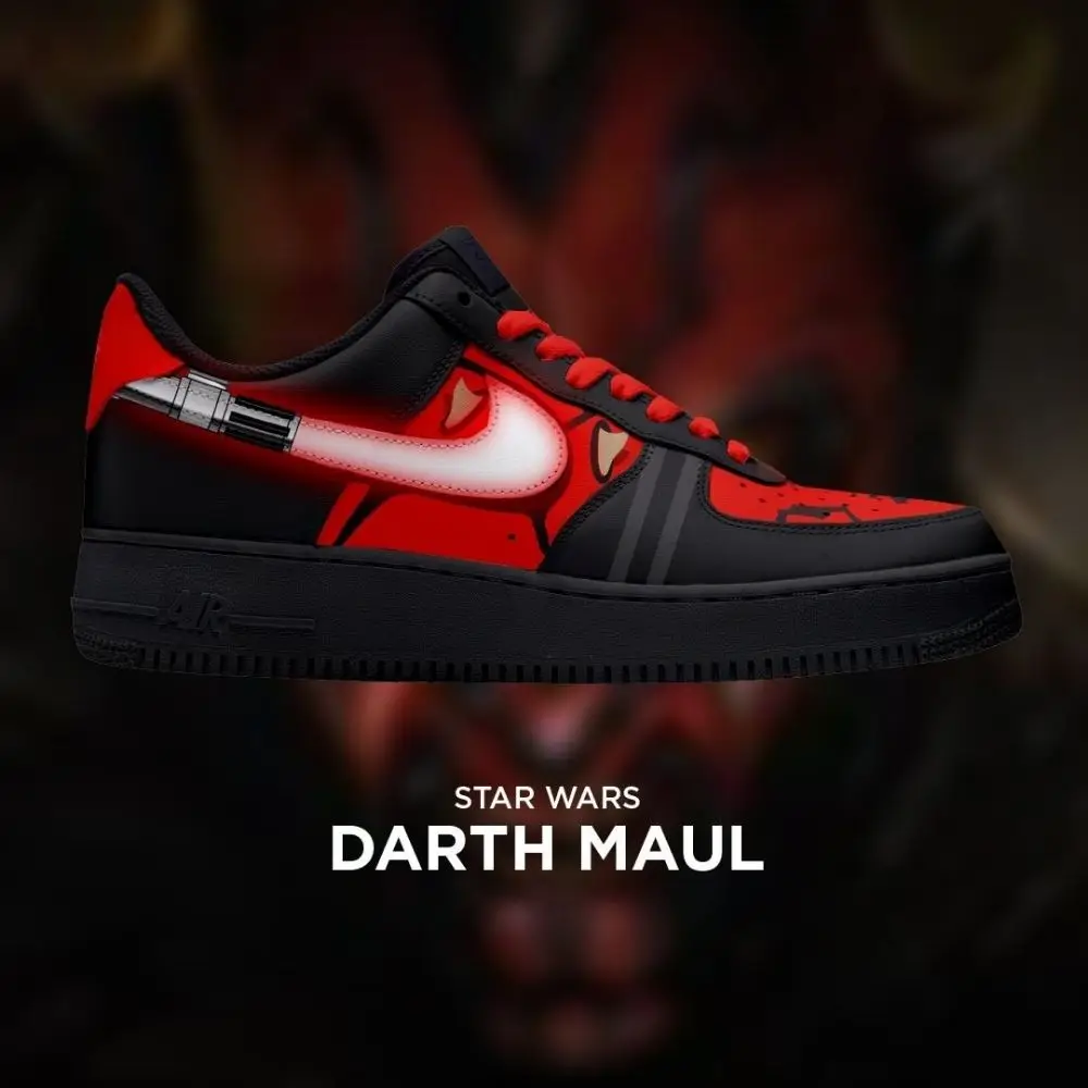 Darth Maul Star Wars Edition Low Top Shoes