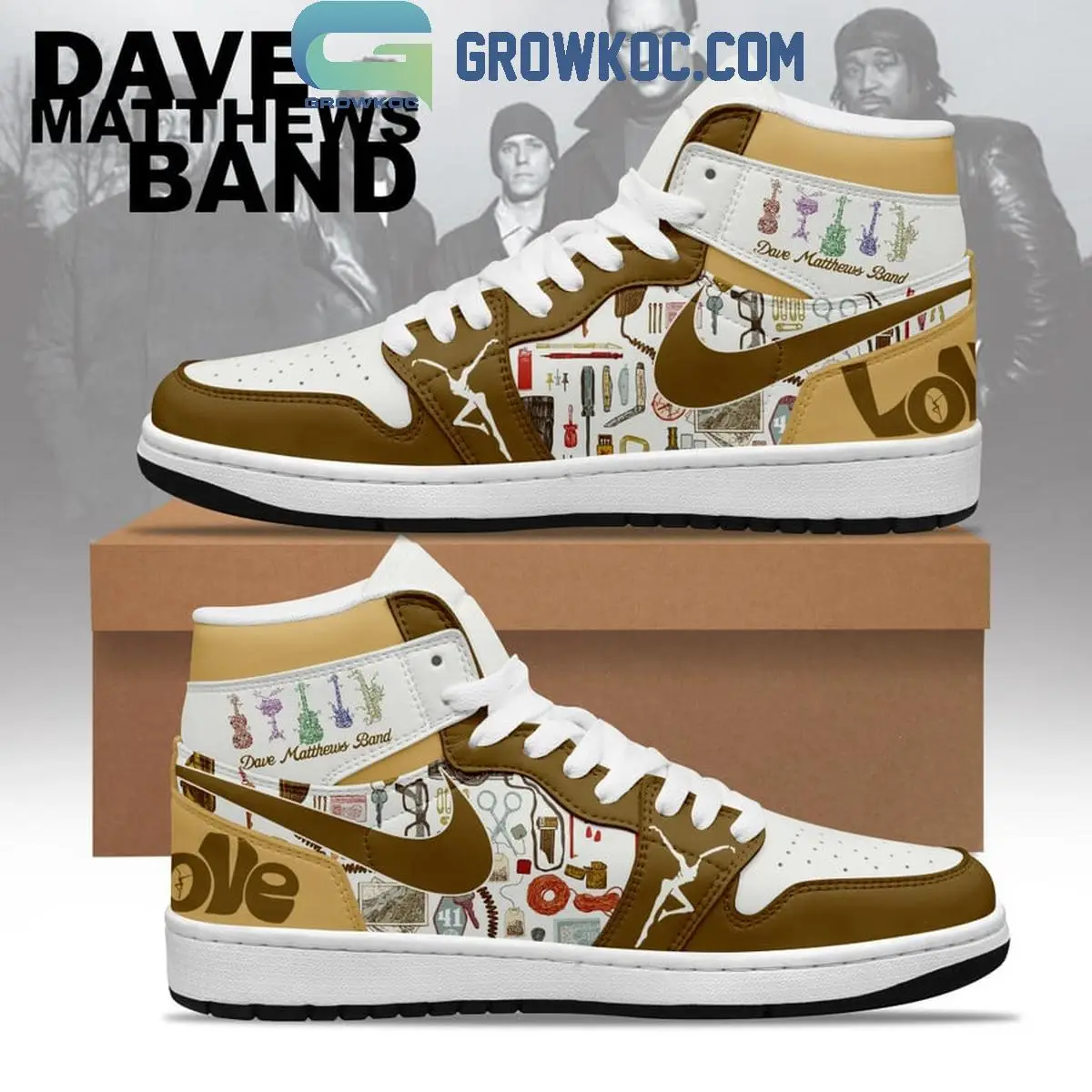 Dave Matthews Band The Space Between Air Jordan 1 Shoes