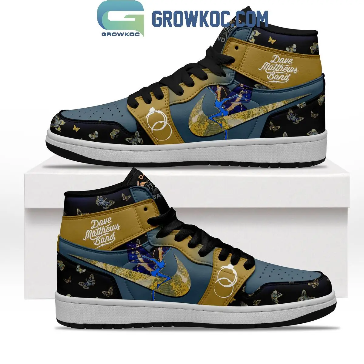 Dave Matthews Band True Love With Fan Air Jordan 1 Shoes