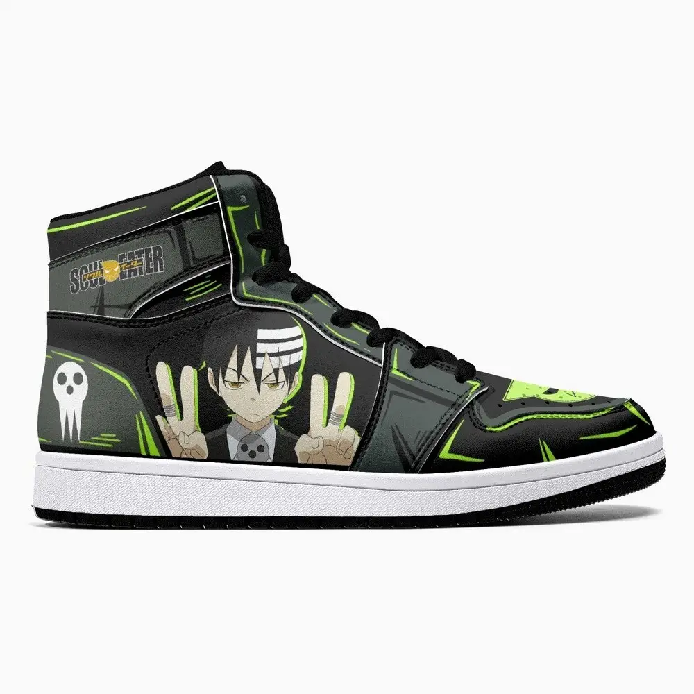 Death The Kid Soul Eater JD1 High Top Shoes