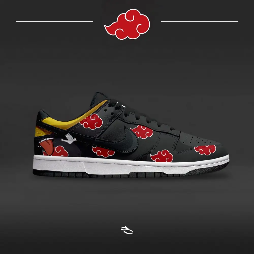 Deidara Akatsuki J1 Low Top Shoes