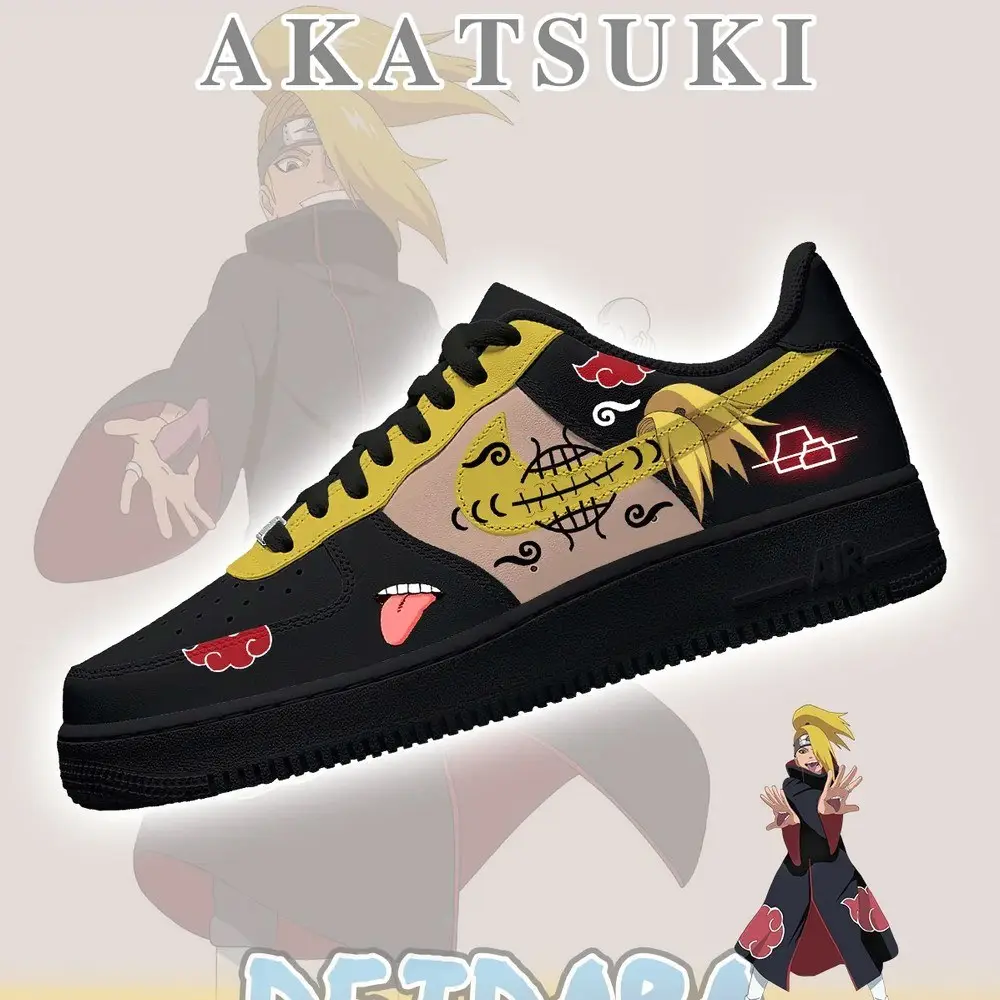 Deidara No.1 Akatsuki AF1 Shoes