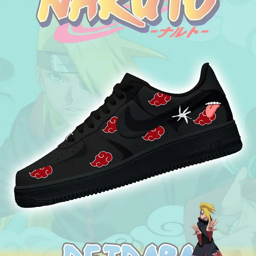 Deidara No.2 Akatsuki AF1 Shoes