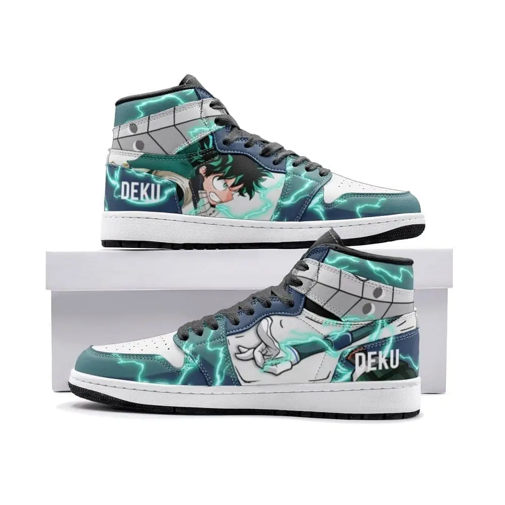 Deku Hand My Hero Air Jordan 1 High Top Shoes
