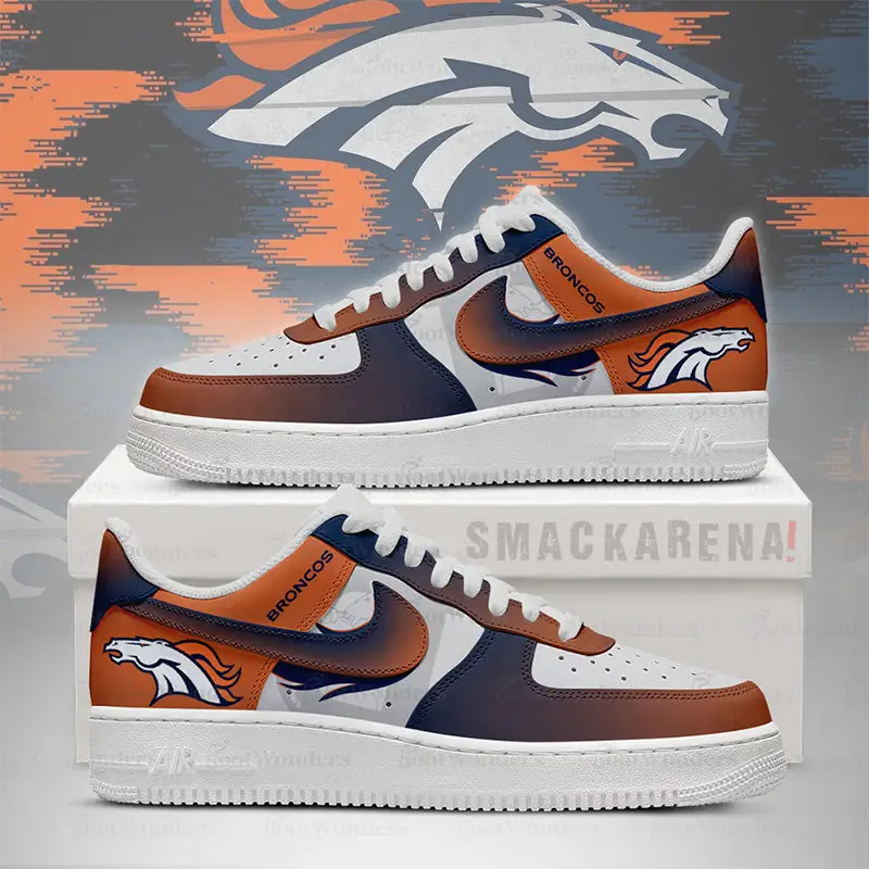 Denver Broncos Air Force 1 Shoes - NFL Fan Edition | PQ73